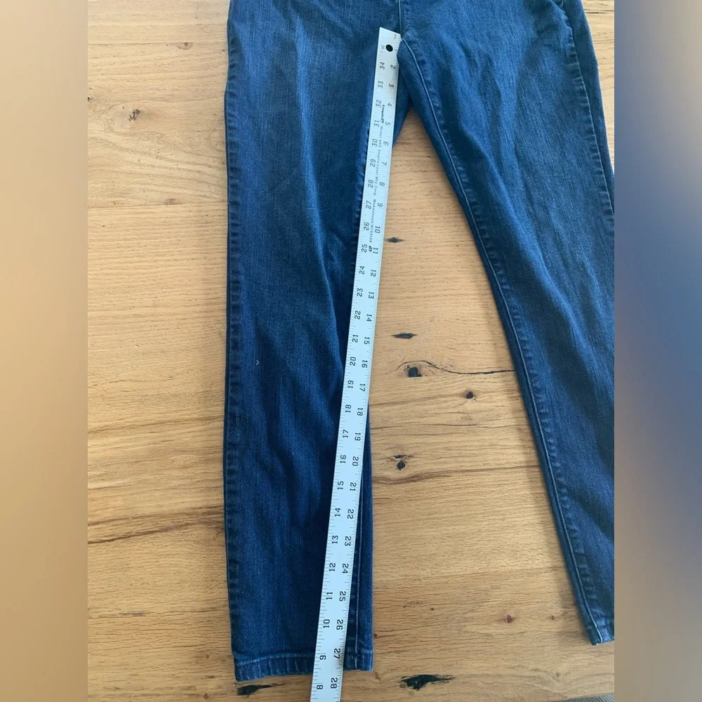 Michael Kors Zipper Pockets Skinny Leg Jean Blue‎ Med Wash Women’s 8 Preloved